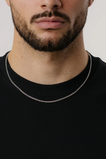 Cuban Link Chain 2mm (Silver)