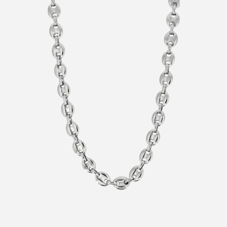 Coffee Bean Chain (Silver)