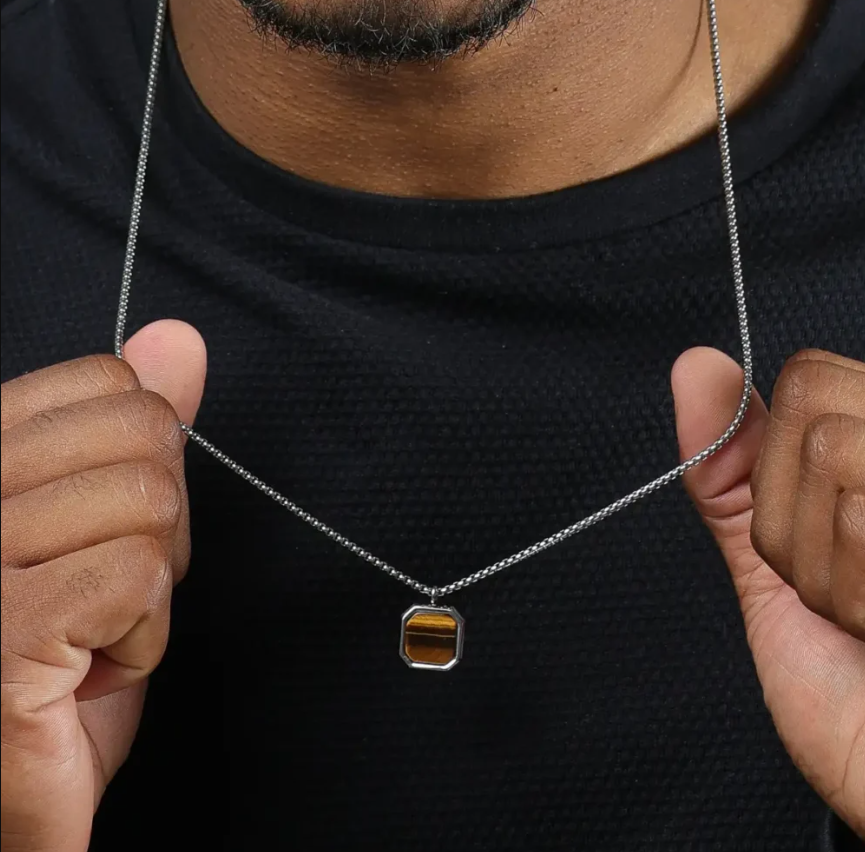 Brown Stone Chain