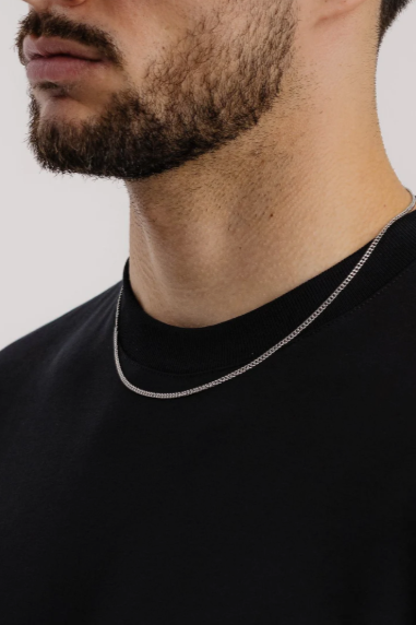 Cuban Link Chain 2mm (Silver)