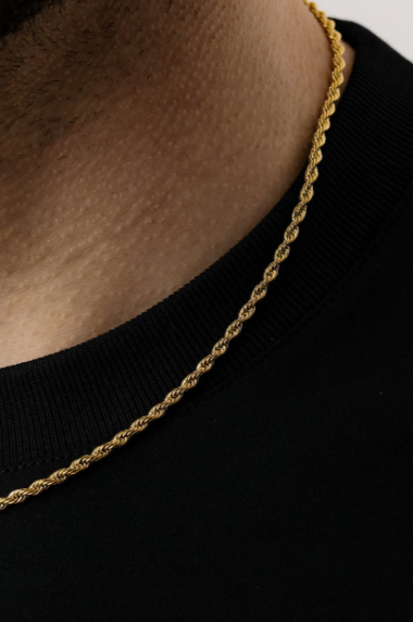 Rope Chain 3mm (Gold)
