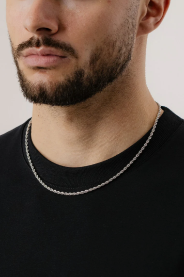 Rope Chain 3mm (Silver)