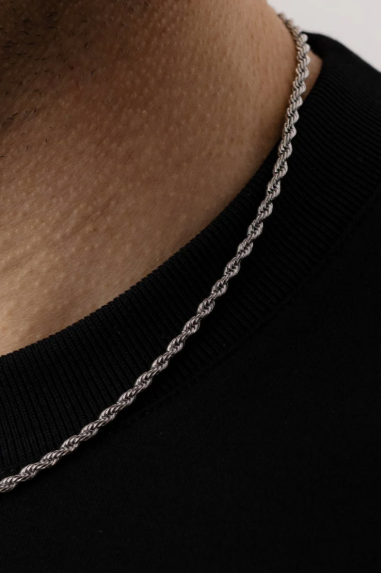 Rope Chain 3mm (Silver)
