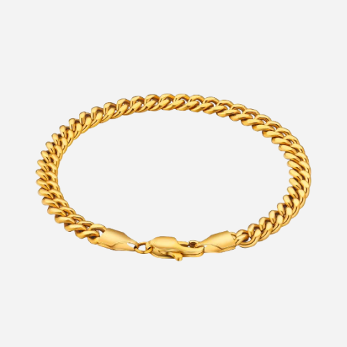 Cuban Link Bracelet (Gold)