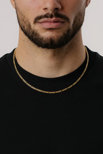 Figaro Chain 2mm (Gold)