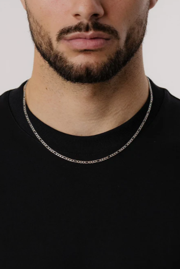 Figaro Chain 2mm (Silver)