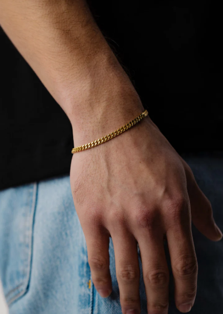 Cuban Link Bracelet (Gold)
