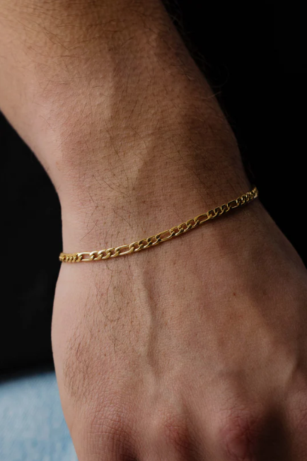 Figaro Bracelet (Gold)