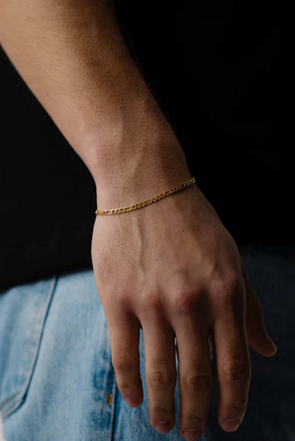 Figaro Bracelet (Gold)