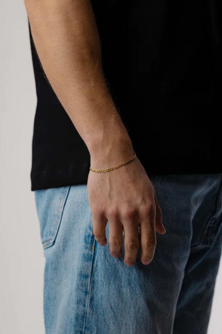Figaro Bracelet (Gold)