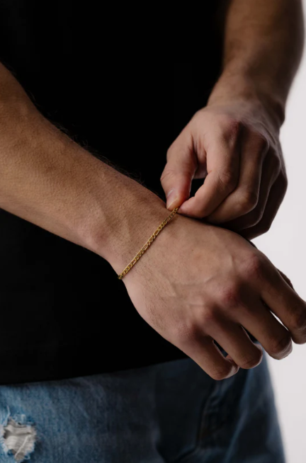 Figaro Bracelet (Gold)