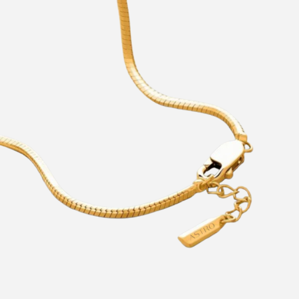 Snake Bracelet 2mm (Gold)