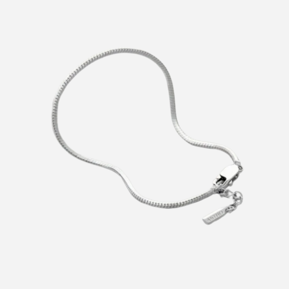 Snake Bracelet 2mm (Silver)